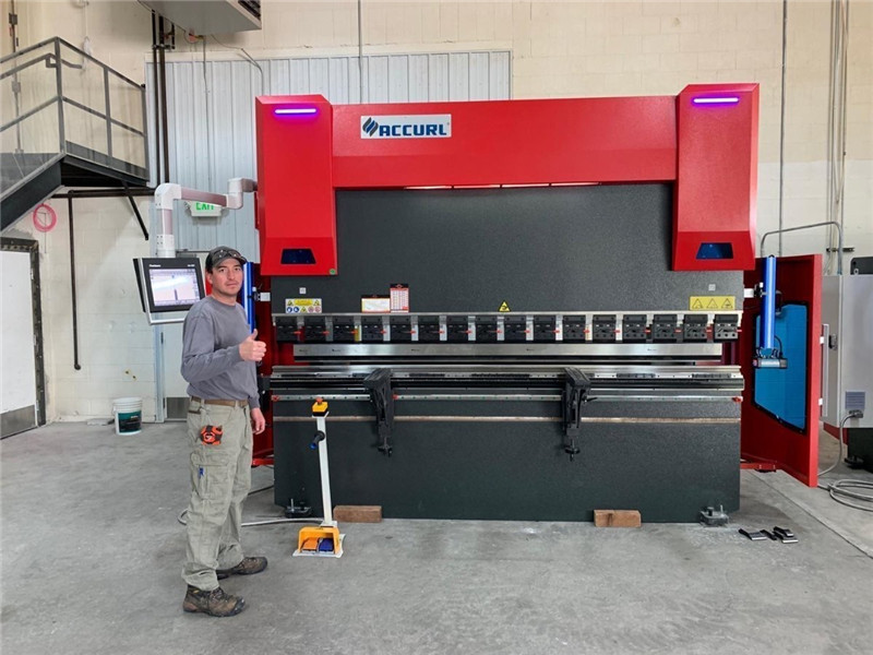 ACCURL cnc പ്രസ്സ് ബ്രേക്ക് DA58T 4axis 2500mm